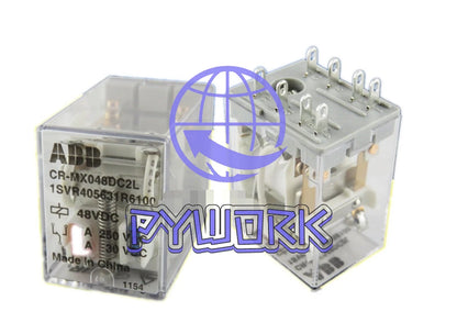 1PC For ABB Pluggable Relay CR-MX048DC2L DC48V free shipping
