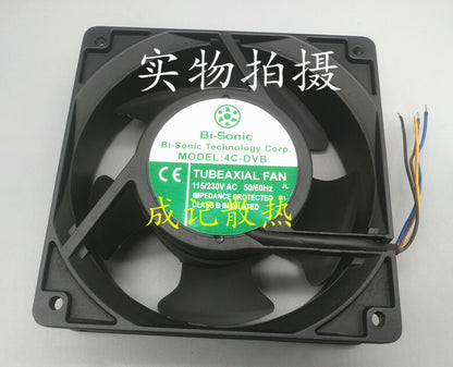 1pcs  Bi-sonic 4C-DVB 12038 12 cm AC100-220V cooling fan