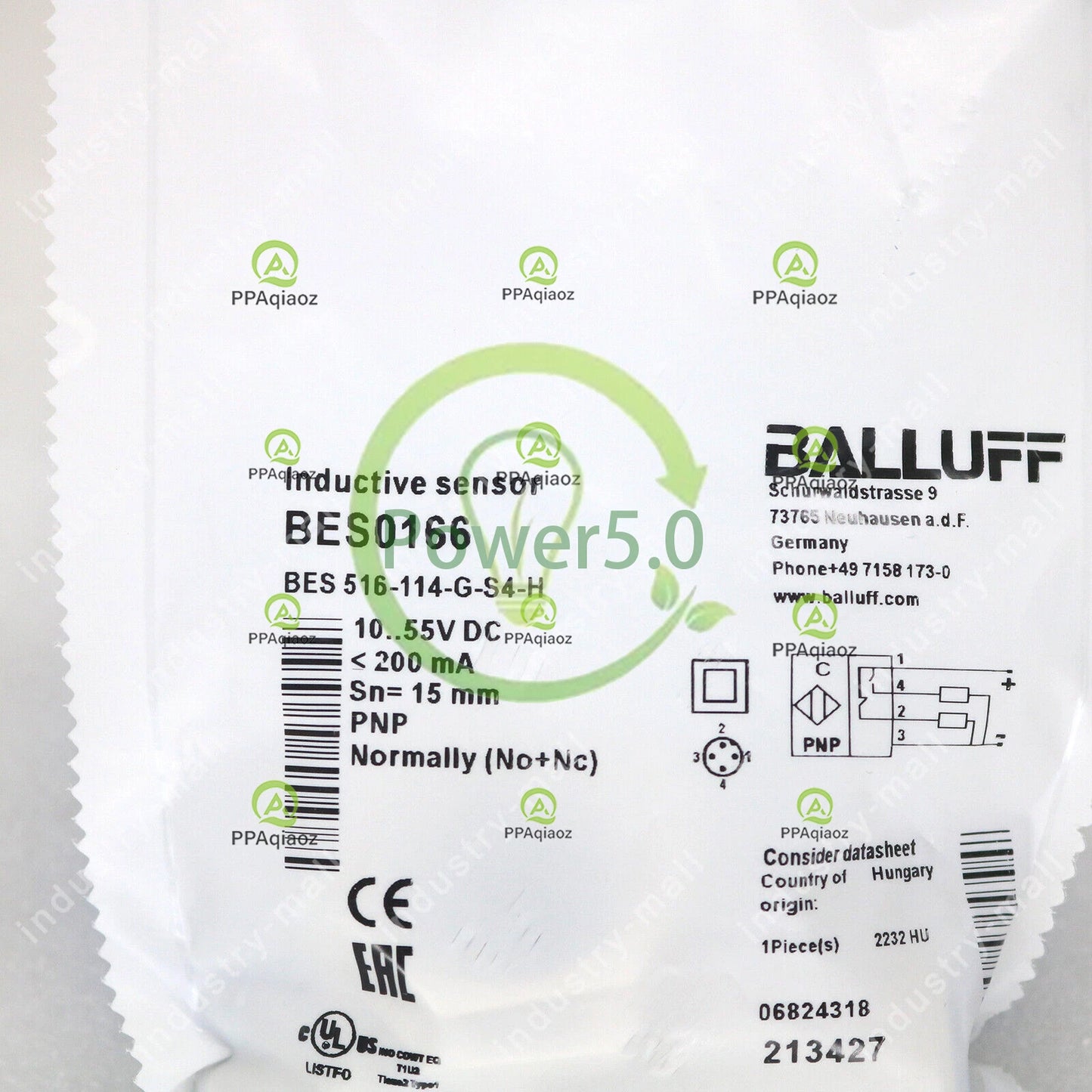 1Pcs BALLUFF BES 516-114-G-S4-H（BES0166）sensor Fast delivery /