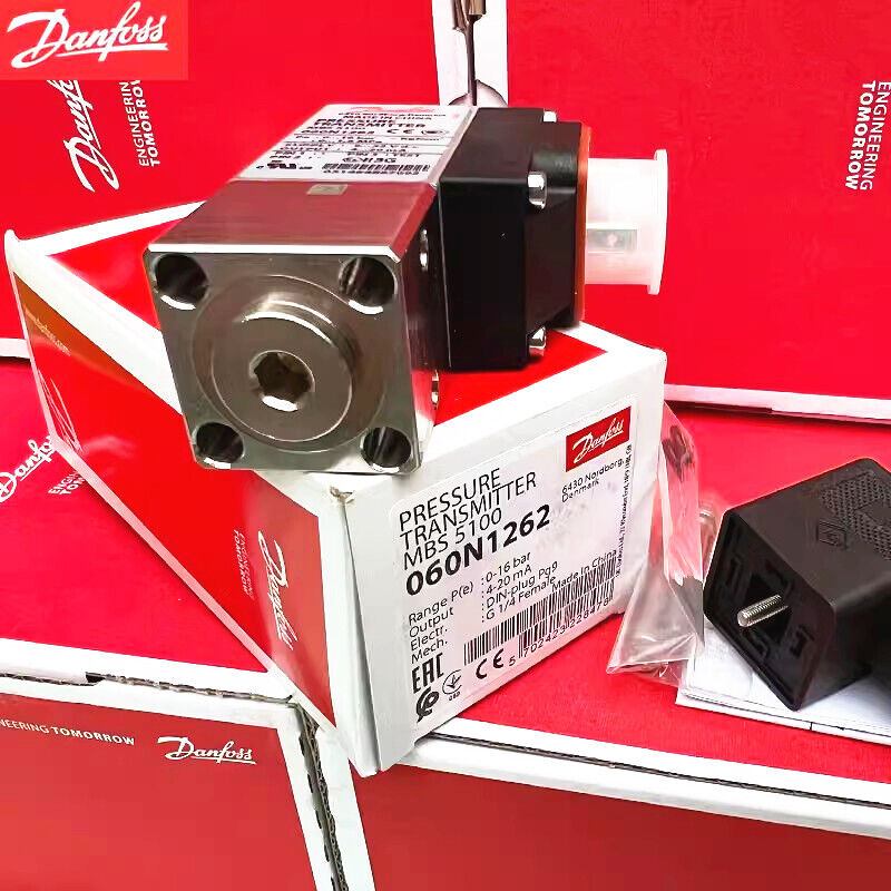 new 1pcs Danfoss MBS5100 060N1262 0-16bar Pressure Transmitter Sensor - DANFOSS