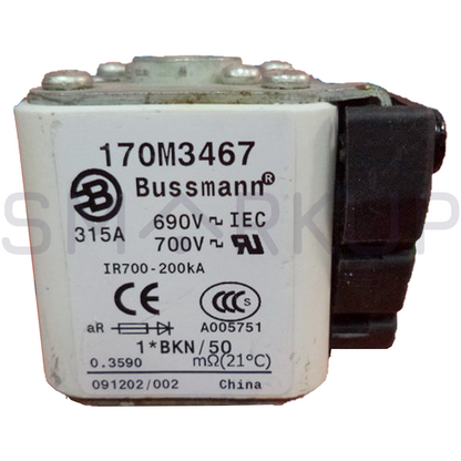 new BUSSMANN 170M3467 Acting Fuse