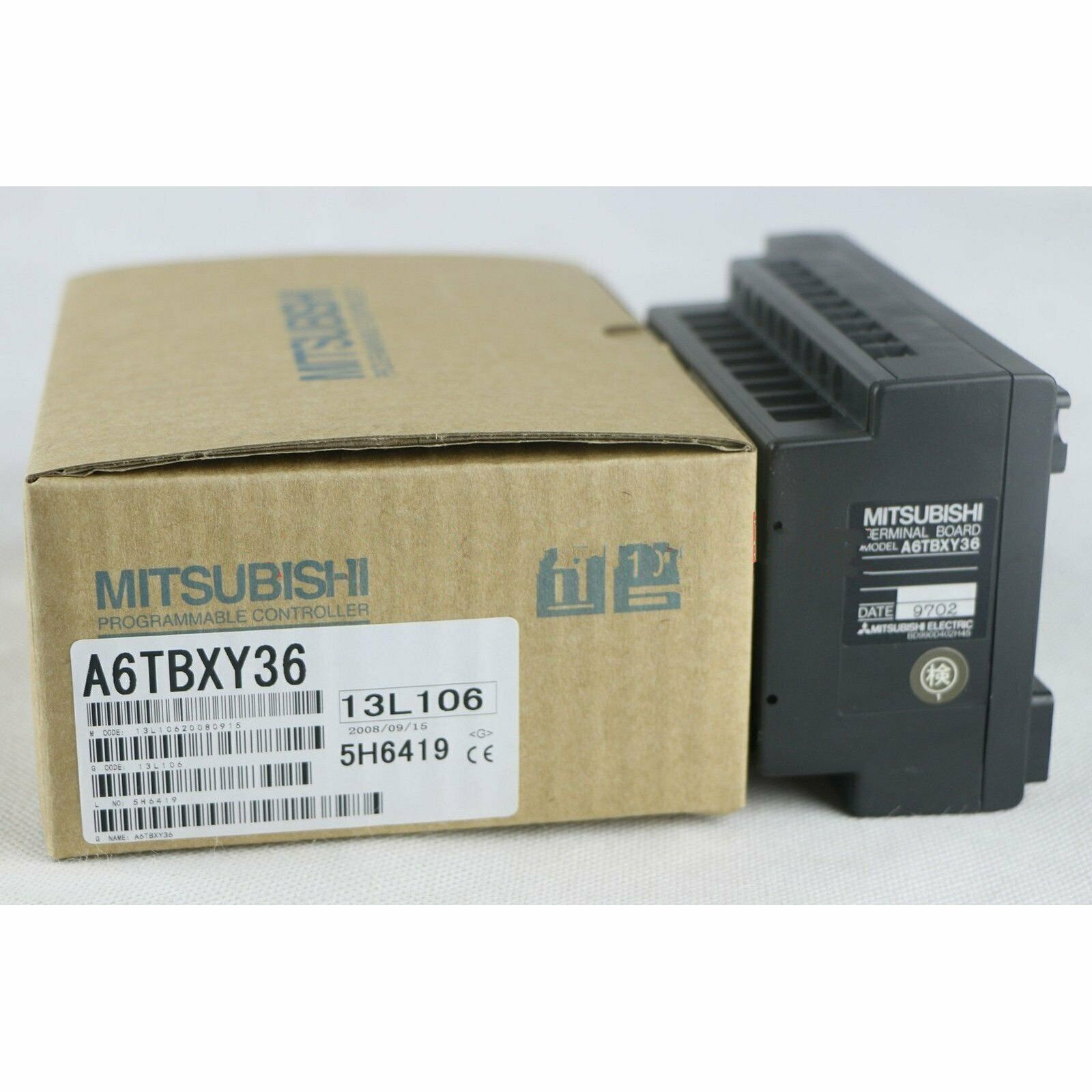new ONE Mitsubishi PLC Terminal Board A6TBXY36 Fast ship with - MITSUBISHI