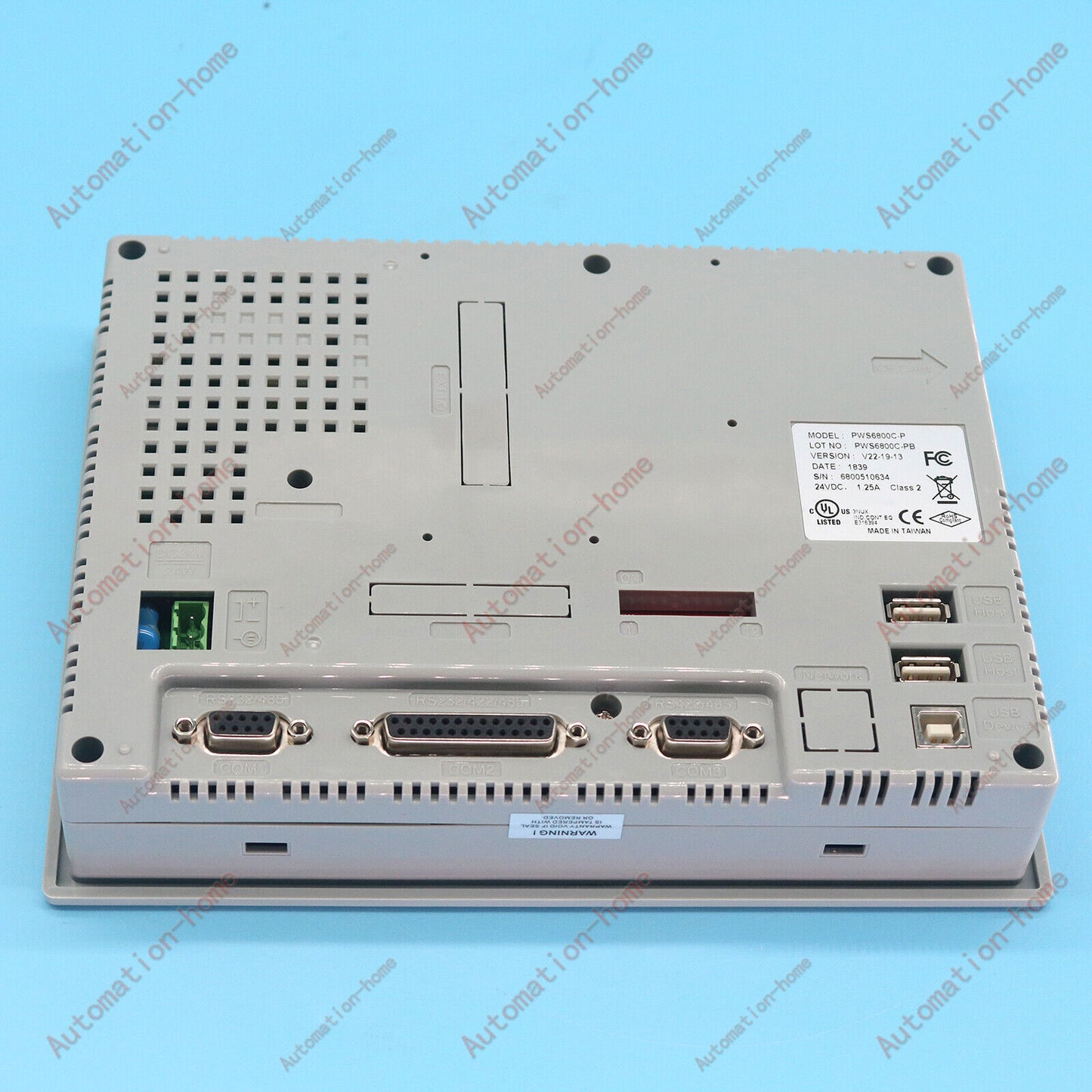 new in box HITECH Touch Screen HMI PWS6800C-P 640x480 7.5 inch 3 COM - HITECH