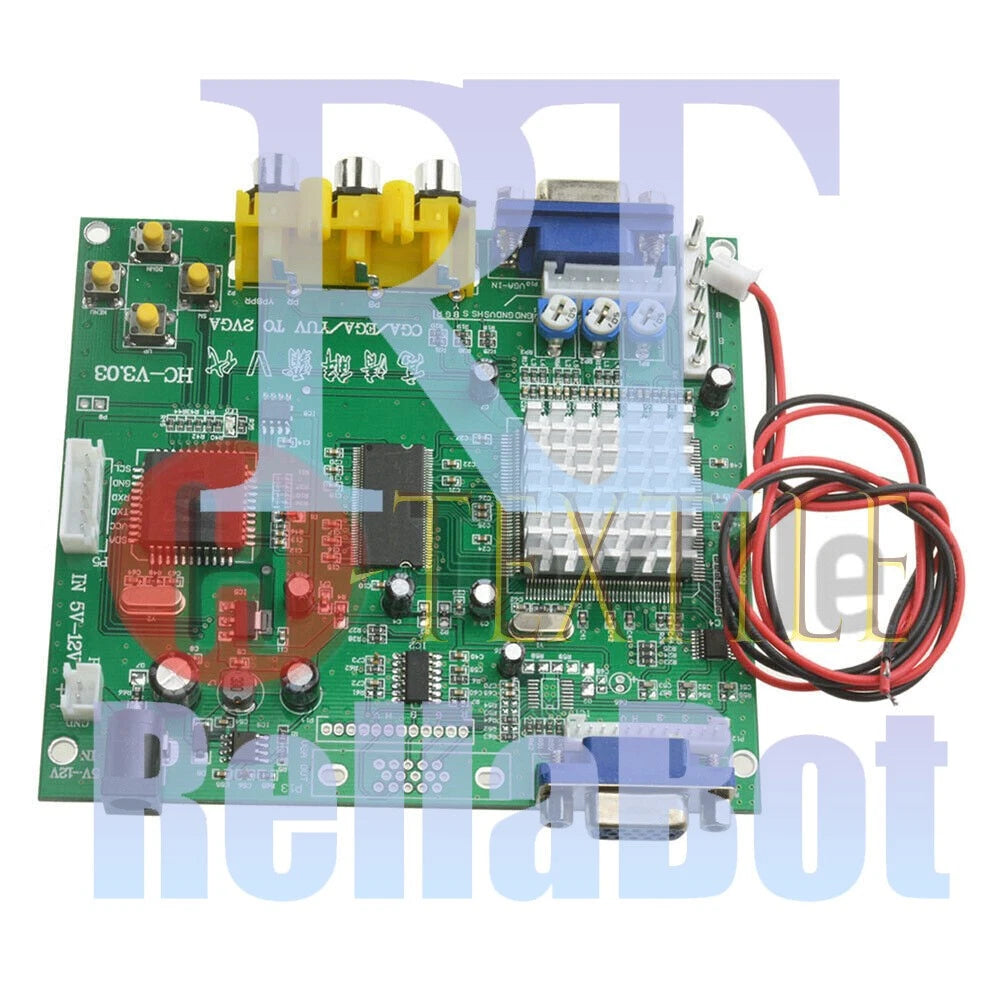 1PCS HD Game Converter Board CGA/RGB/EGA to VGA GBS-8200 Promotion