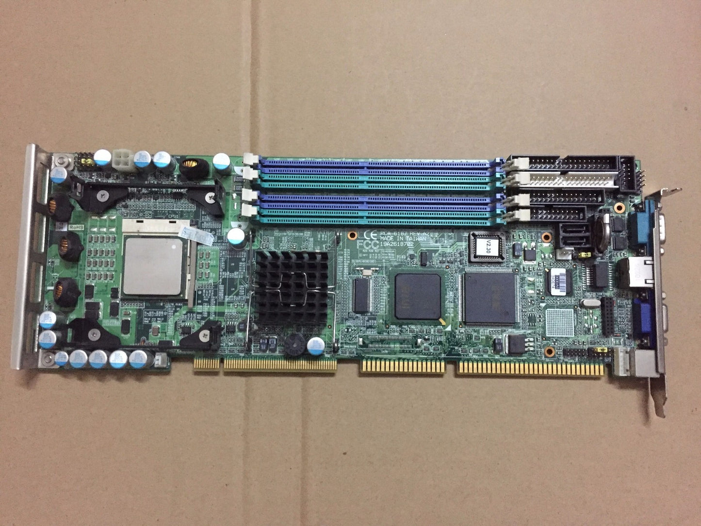 used 1 pcs Advantech PCA-6187VE A2 Industrial Motherboard tested ok