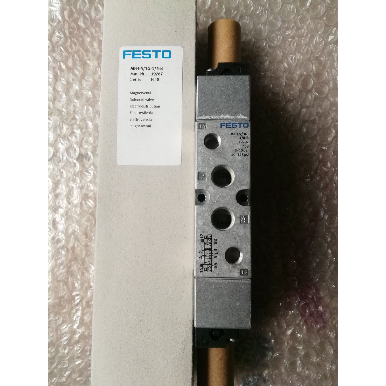 FESTO MFH-5/3G-1/4-B solenoid valve - FESTO