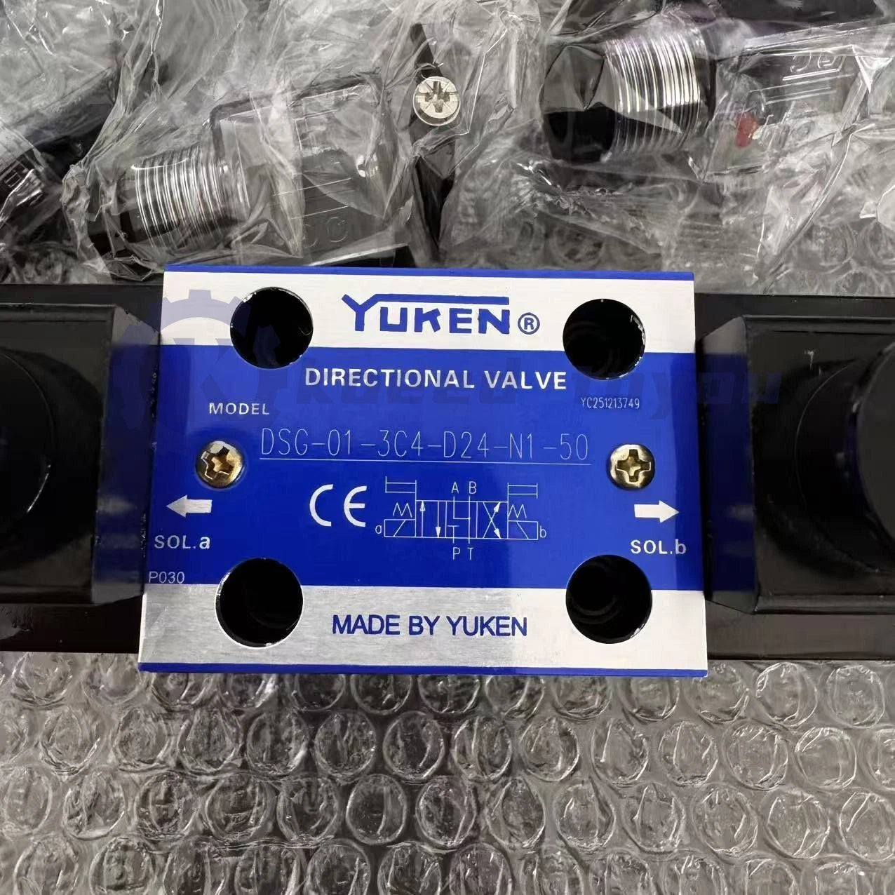 1Pcs For Yuken DSG-01-3C4-D24-N1-50 Solenoid Valve～