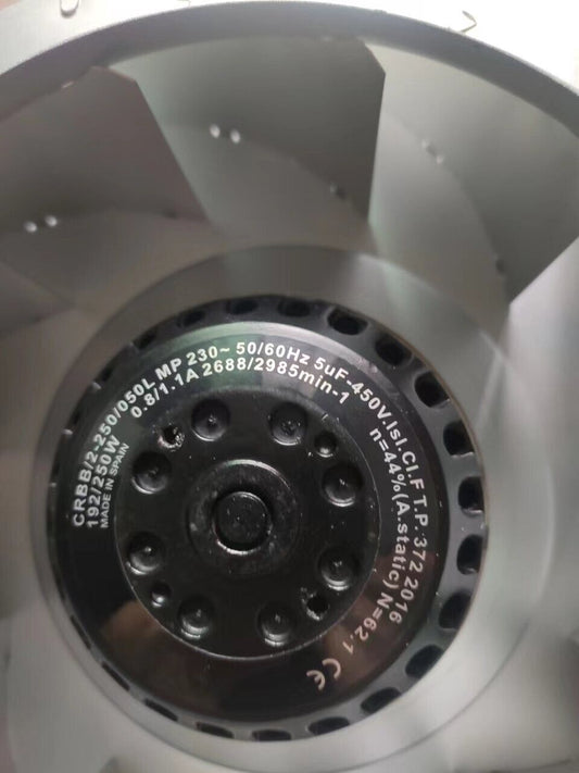 new 1 PCS EMC Fan CRBB/2-250/050L MP AC230V 192/250W centrifugal fan cooling fan - EMC