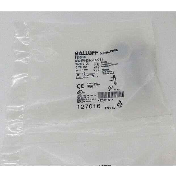 Proximity Sensor BES 516-326 Stock - BALLUFF