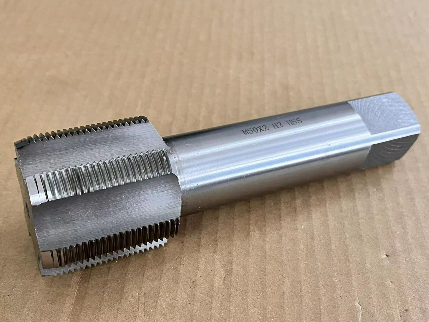 new 1pcs 50mm x 2.0 Metric HSS Right hand Thread Tap M50 x 2 mm - HSS TAP TOOL