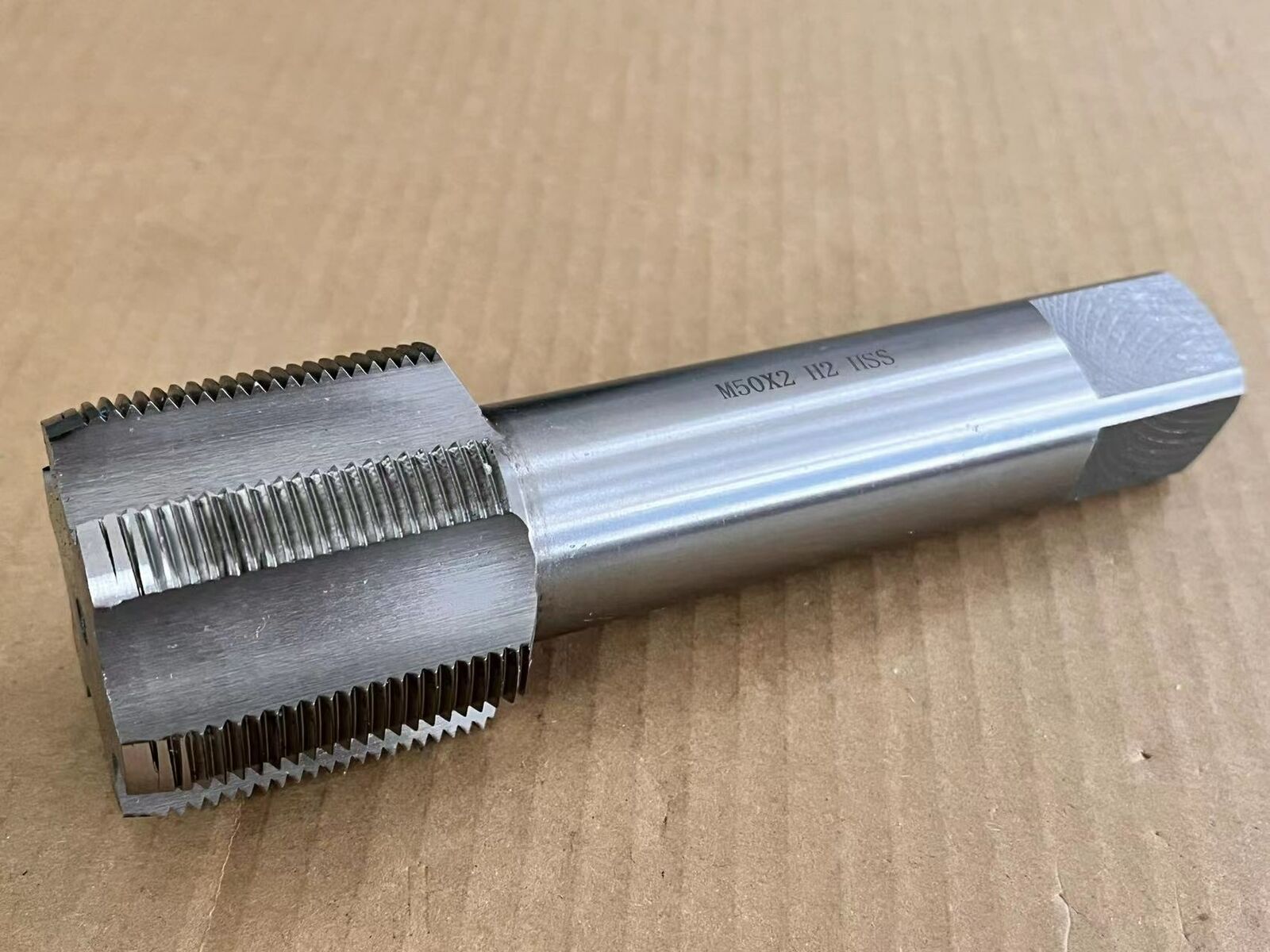 new 1pcs 50mm x 2.0 Metric HSS Right hand Thread Tap M50 x 2 mm - HSS TAP TOOL