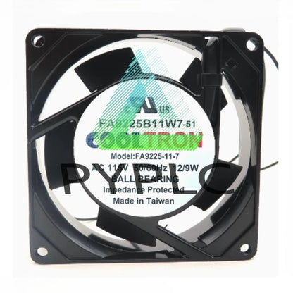 1PCS COOLTRON FA9225B11W7-51 Fan AC115V 50/60Hz Fast delivery~