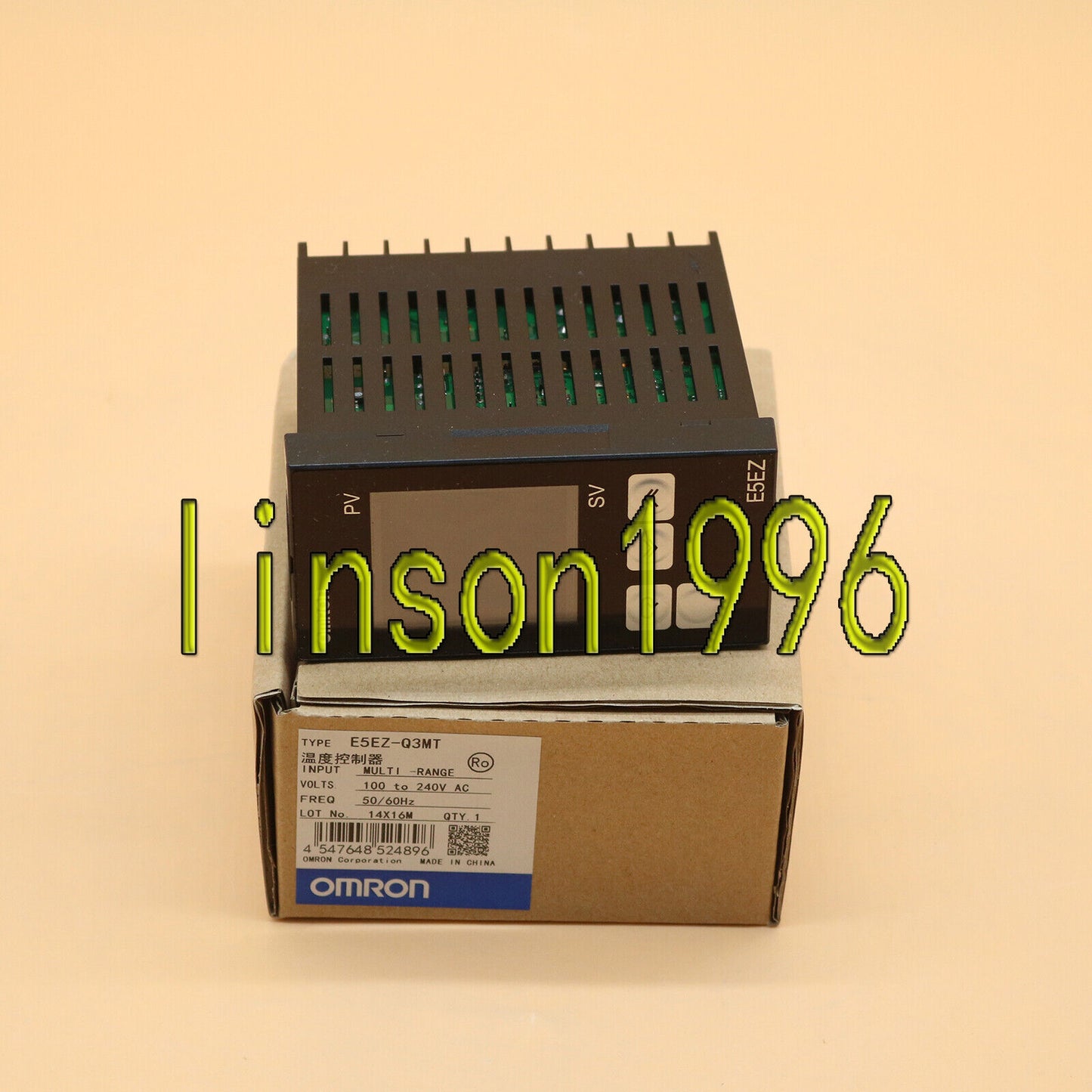Omron Temperature Controller E5EZ-Q3MT 100-240VAC In Box Ship - OMRON