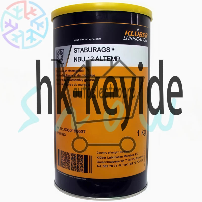 1Pcs KLUBER Staburags NBU 12 ALTEMP Grease 1Kg ( 2.2 LB ) HIGH QUALITY