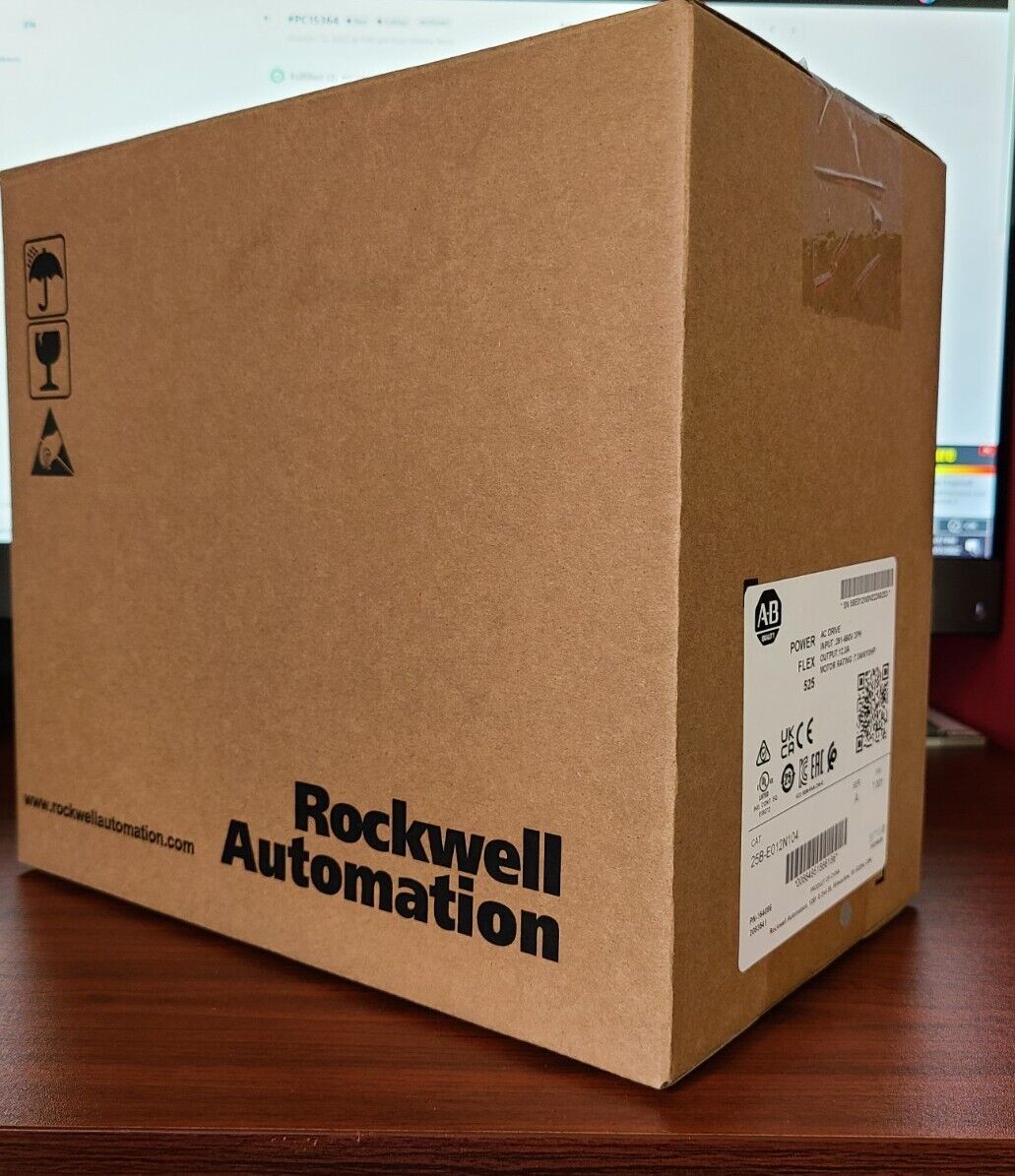 Allen Bradley PowerFlex525 AC Drive 25B-E012N104 New Original Packaging - ALLEN BRADLEY