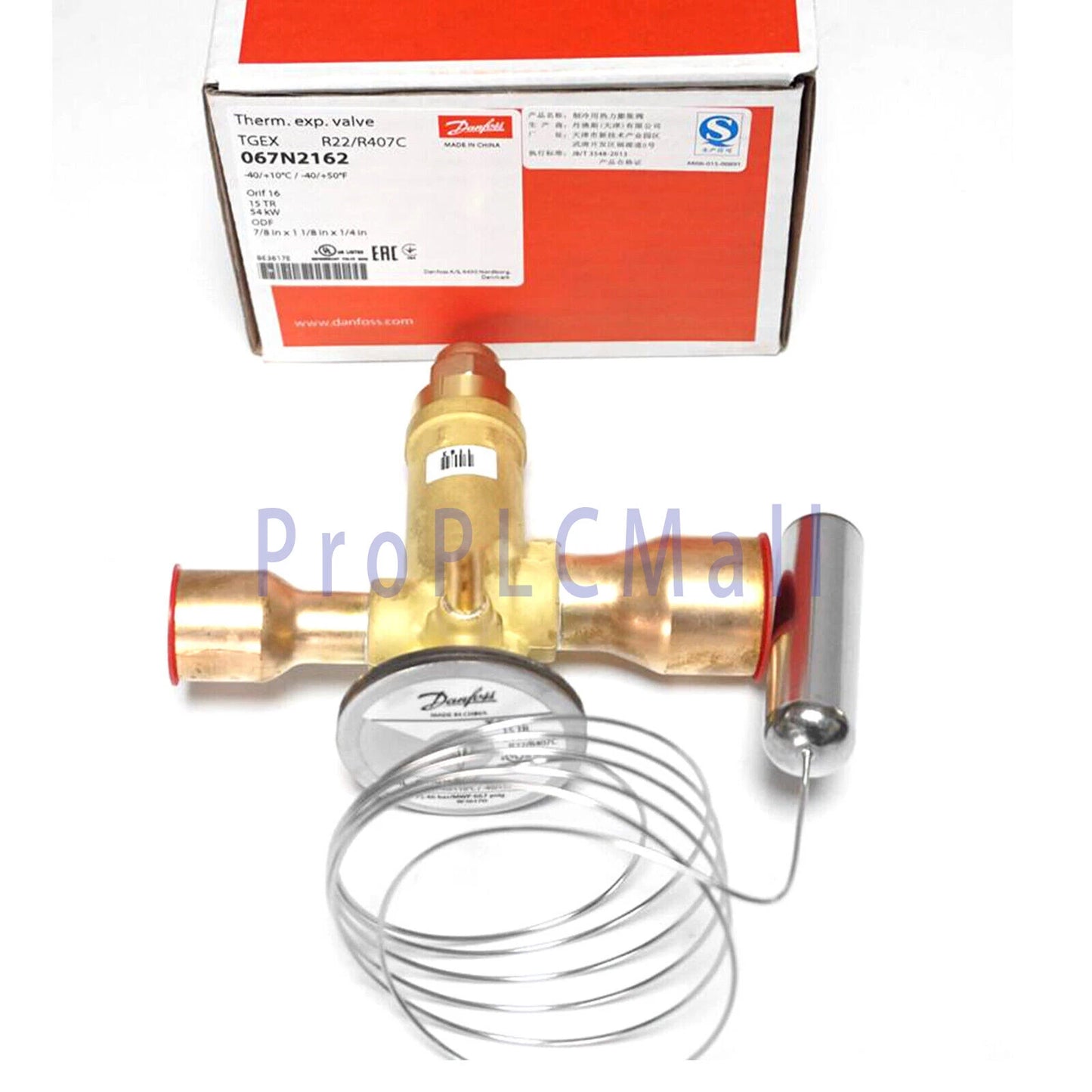 DANFOSS 067N2162 Thermostatic Expansion Valve 1PCS