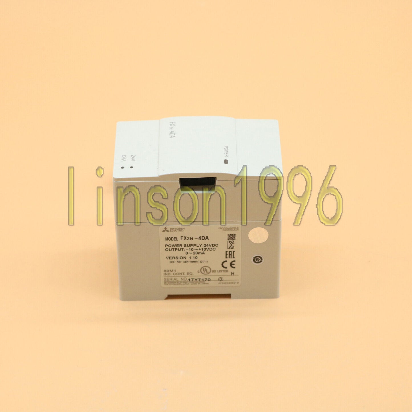 Mitsubishi FX2N-4DA Programmable Logic Controller - MITSUBISHI