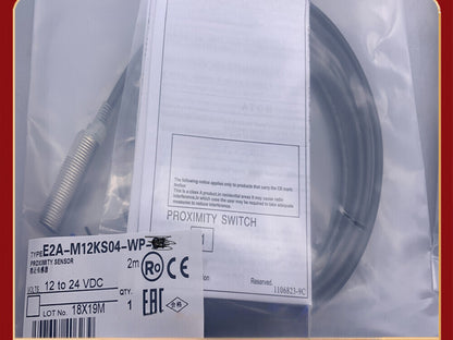 1PCS  FOR Inductive Proximity Switch E2A-M12KS04-WP-C2 2M 12-24VDC