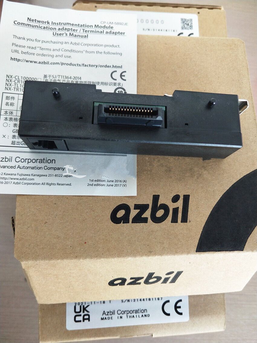 new 1pcs Azbil NX-CL1000000 Temperature Control Module Thermostat - AZBIL