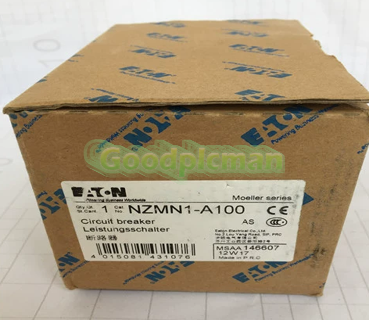 Moeller NZMN1-A100 NZMN1A100 Circuit Breaker 1Pcs/