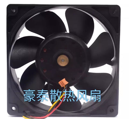 Sanyo 9G1212HG105 12038 DC12V 0.98A 12CM 4-Wire Inverter Cooling Fan