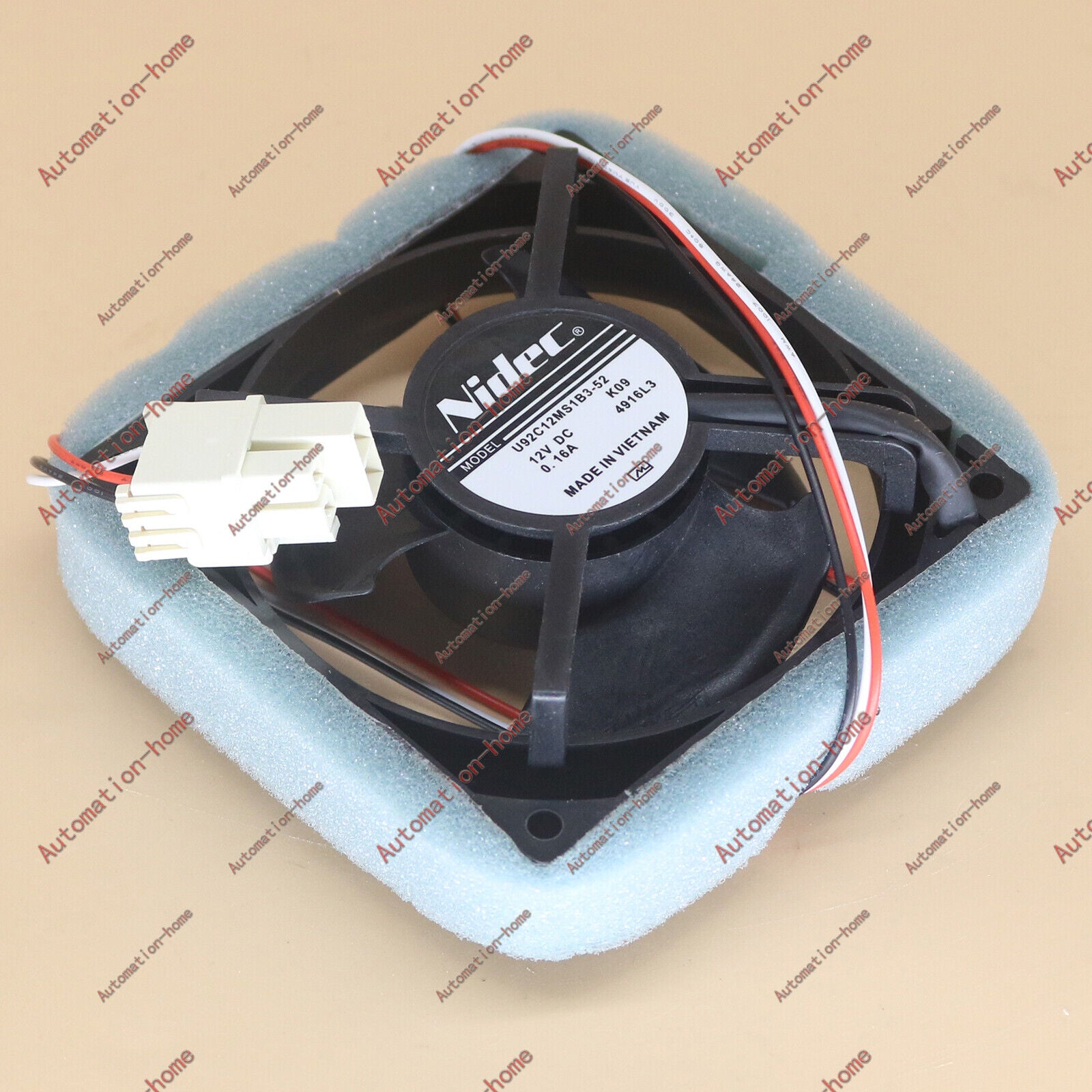 new Nidec U92C12MS1B3-52 12V 0.16A fan For Samsung Refrigerator