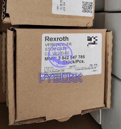 1PCS Rexroth 3842547785 VE2/D-60 Clang Stop Actuator Fast delivery