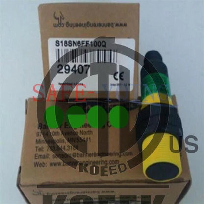 1PCS Banner S18SN6FF100Q Photoelectric Sensor #Ko