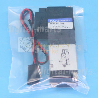 One For KOGANEI A110-4E1-PSL 24V Solenoid Valve Free Shipping~