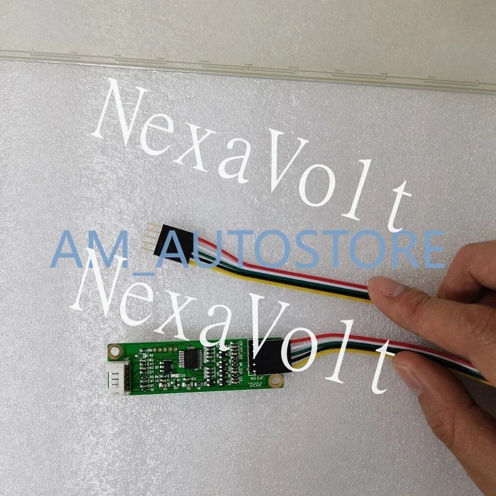 17" Resistive touch screen panel glass 4:3 Thick for industry 5 Wire 355*288 MM
