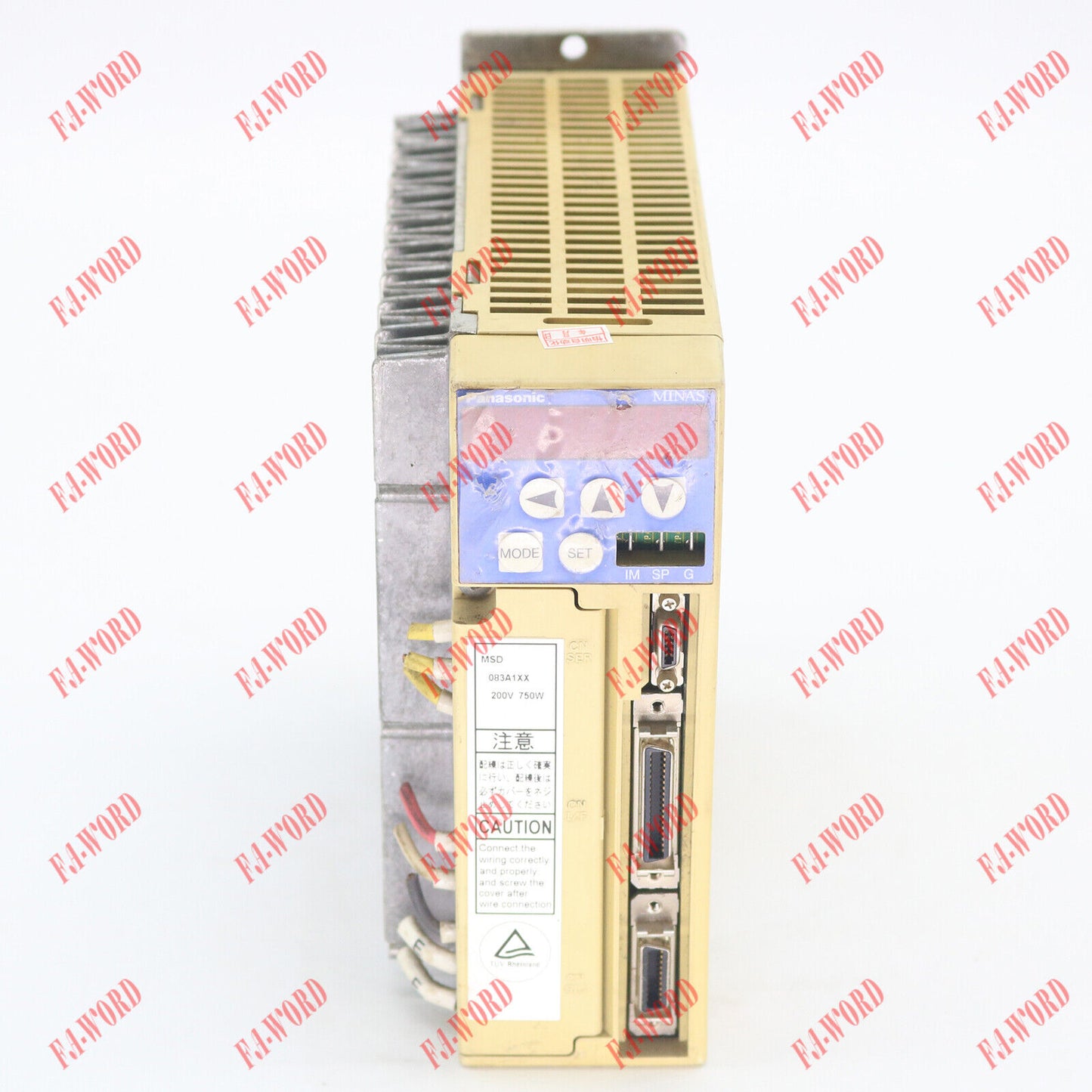 Panasonic MSD083A1XX AC Servo Driver | High-Efficiency Industrial Motor Driver | For Use in Automation & Manufacturing - PANASONIC