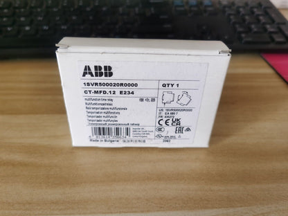 new 1PCS ABB CT-MFD.12 E234 1SVR500020R0000 Time Relay 0.05s-100h In Box - ABB