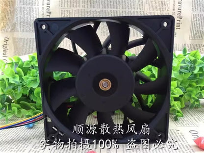 ADDA AS12024HB389100 12038 DC24V 2.10A 12CM 4-Wire Cooling Fan