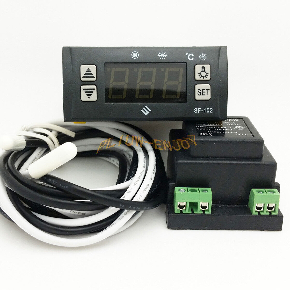 new 1PC Shangfang SF-102 Digital Display Temperature Controller Thermostat - SHANGFANG