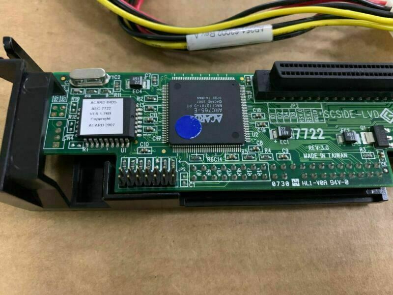 used For AEC-7722 IDE to SCSI 68-pin card with power cord - OMRON