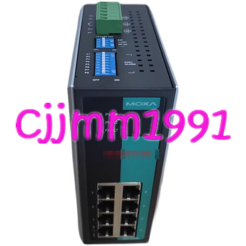 new 1PC MOXA EDS-G308 8G port Ethernet switch - EDS-G308