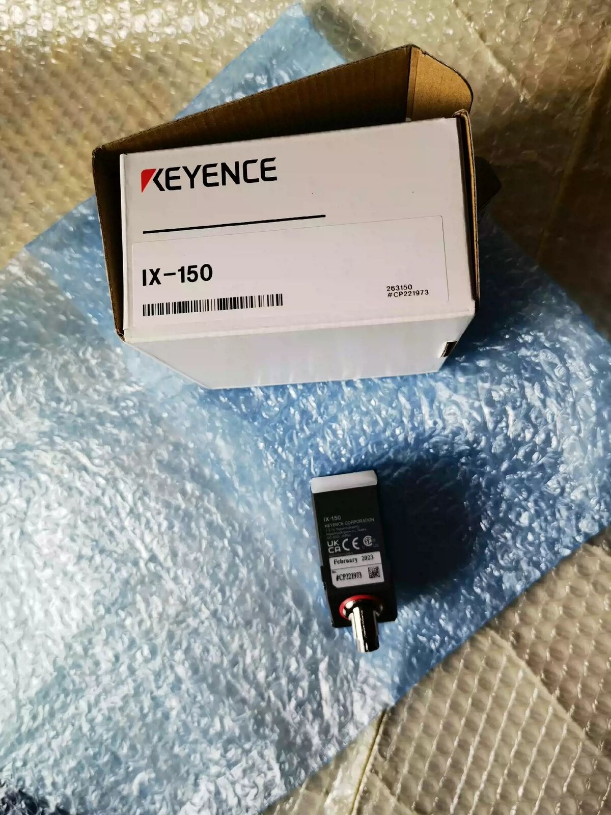 KEYENCE IX-150 Laser Sensor with Box: Professional Measurement Tool - KEYENCE