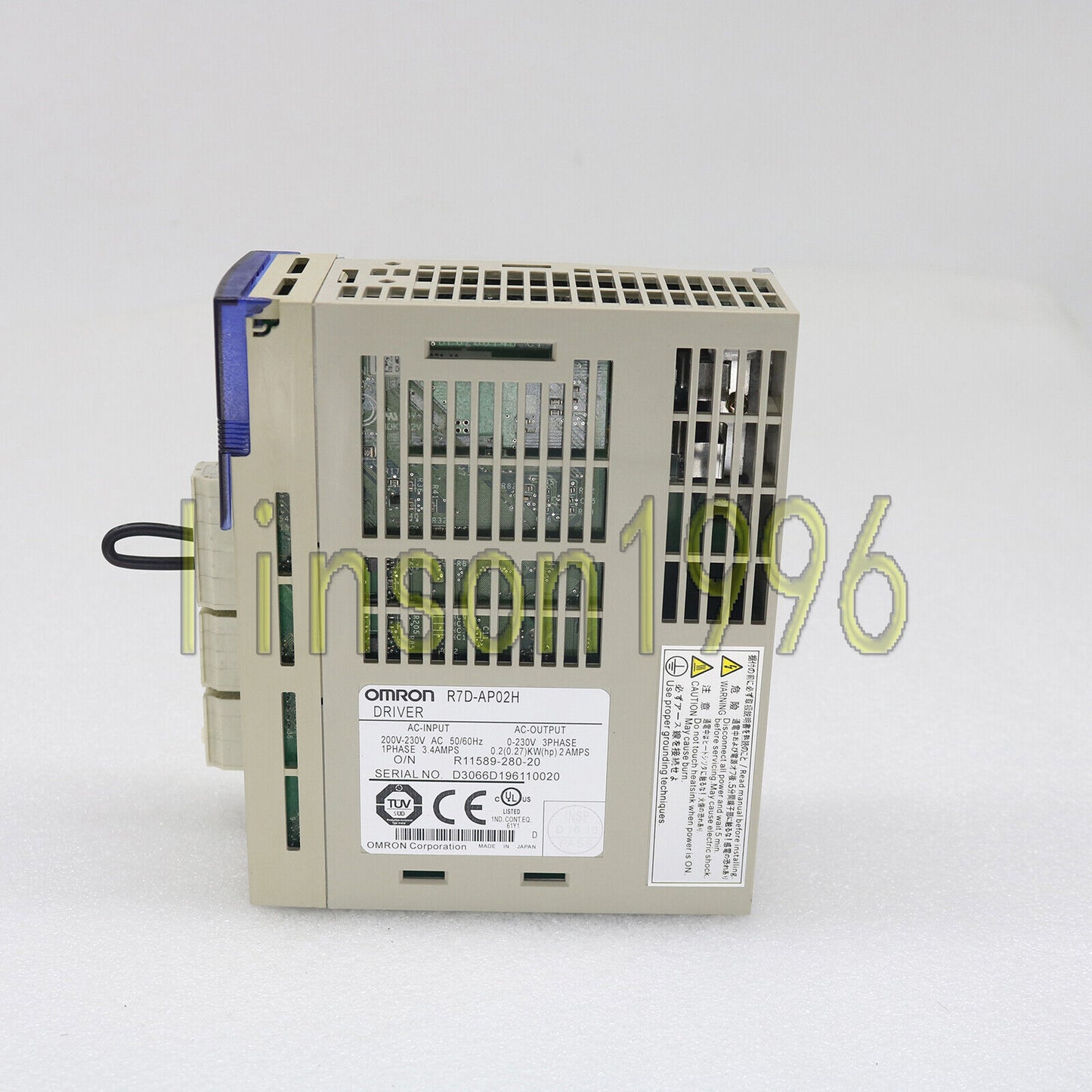 OMRON ONE Servo Drive R7D-AP02H in Excellent Condition - OMRON