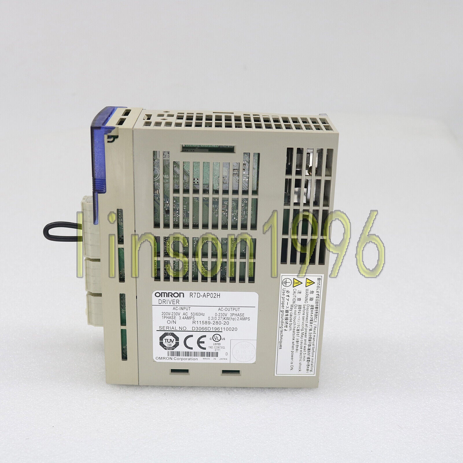 OMRON ONE Servo Drive R7D-AP02H in Excellent Condition - OMRON