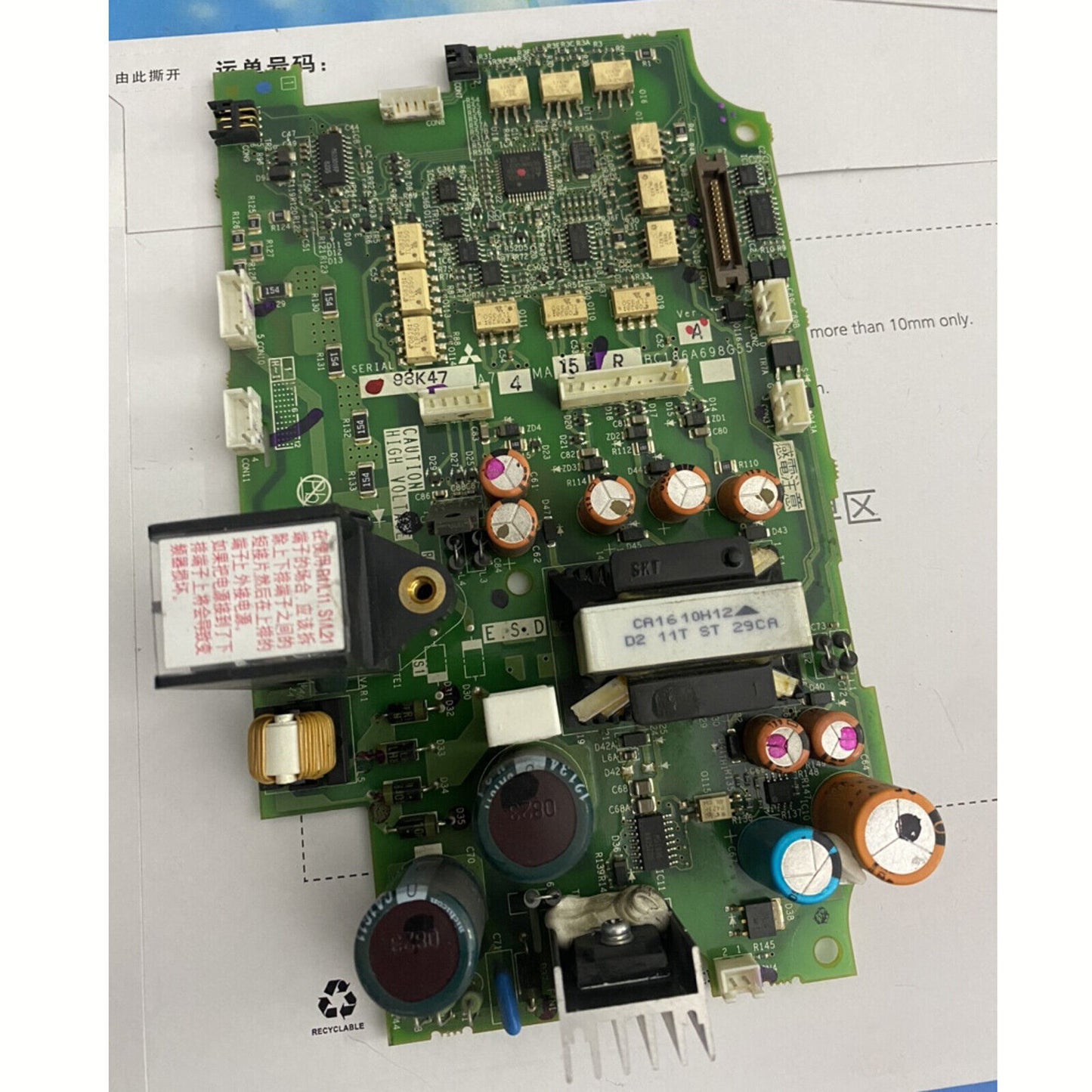 Used Mitsubishi Inverter 18.5KW F700F740 Drive Board - ONE