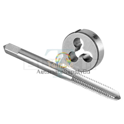 No 5-44 UNF Tap and Die Set Right Hand, 5 x 44 UNF Thread Tap and Round Die