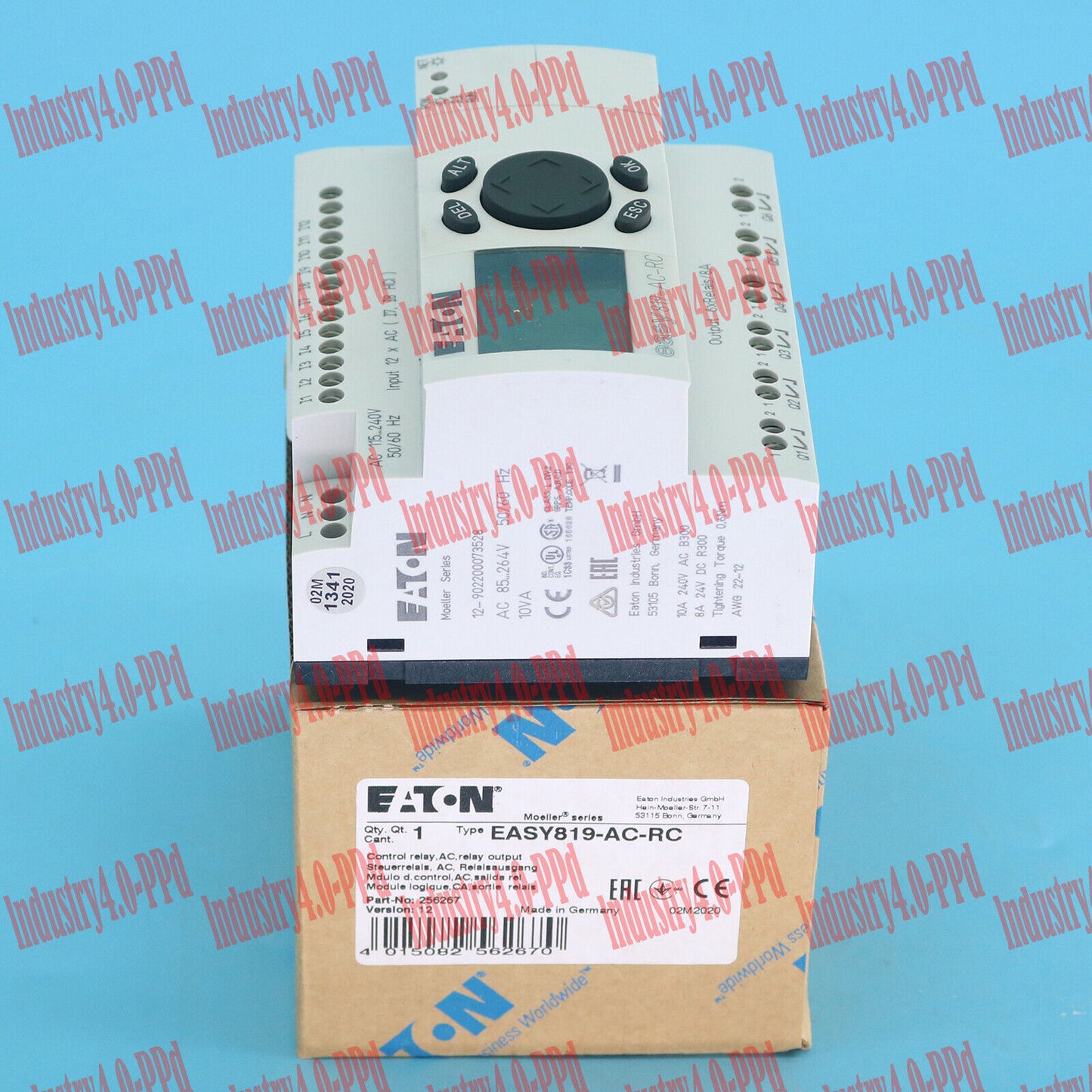 1PCS Eaton Moeller EASY819-AC-RC Control Relay - EATON MOELLER