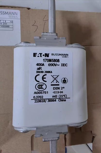 3PCS/1Box  Eaton Moeller Bussmann 170M5808 Fuses 400A 690V  Free Ship