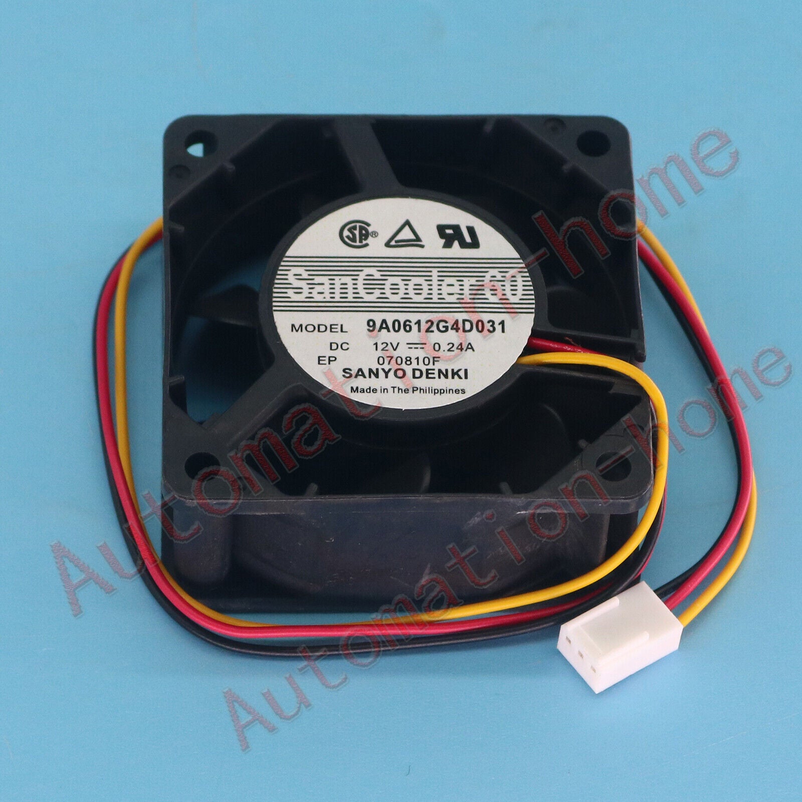 12V 0.24A 6025 6CM Sanyo 9A0612G4D031 Server Cooling - SANYO