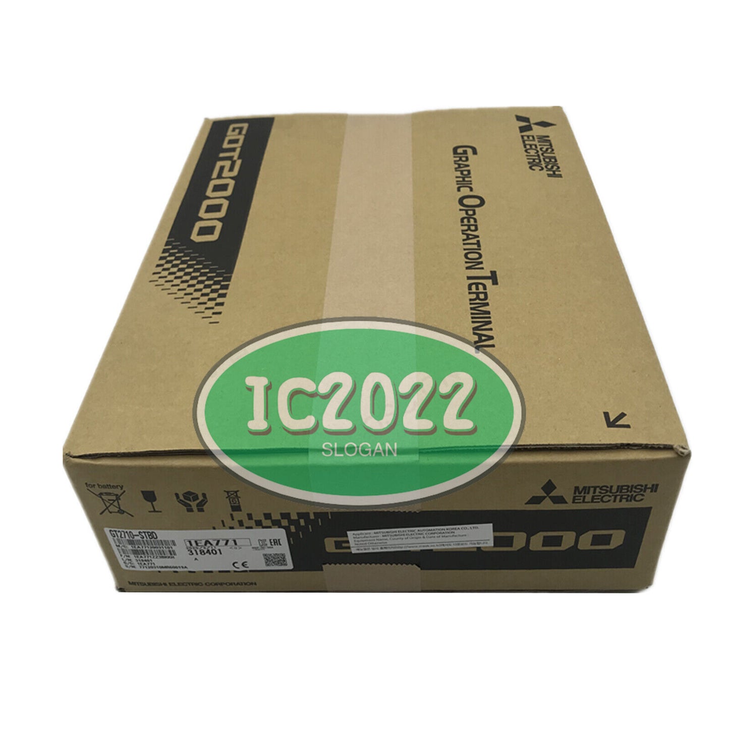 MITSUBISHI HMI GT2710STBD Touch Panel GT2710STBD New In Box - MITSUBISHI