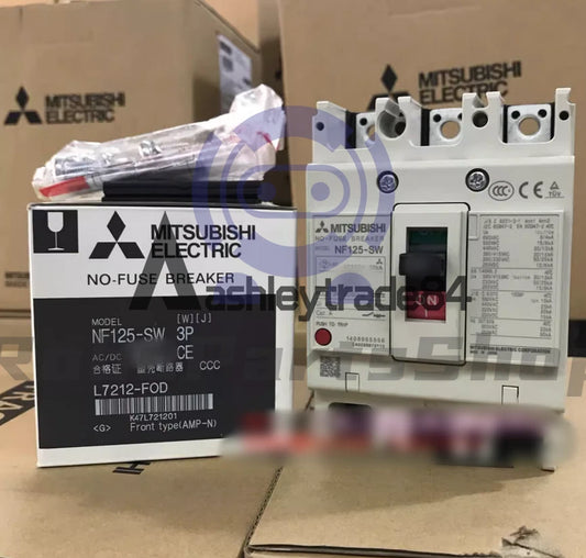1PCS Mitsubishi No-Fuse Breaker NF125-SW 3P 125A NF125SW
