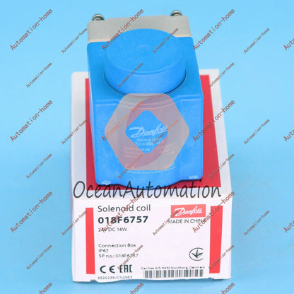 018F6757 SOLENOID COIL DANFOSS 24V 18W