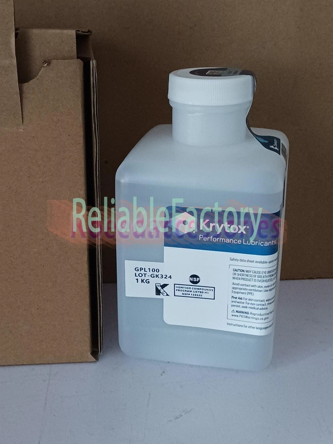 Chemours DUPONT Krytox Lubricants GPL100 1Kg ( 35.3 OZ) free ship