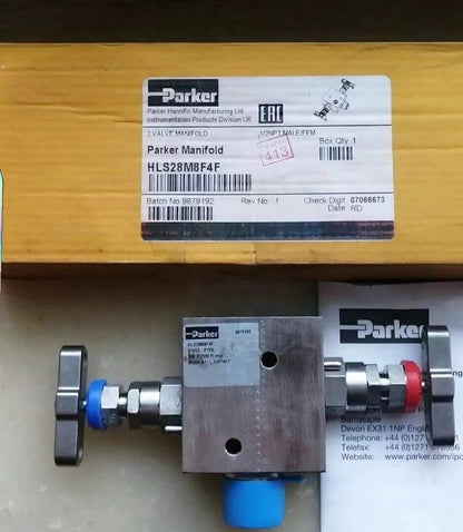 Parker HLS28M8F4F Valve - High-Pressure Solenoid Valve - PARKER