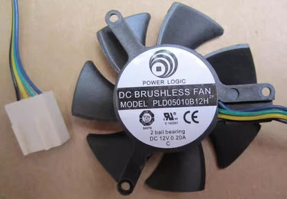 1PCS PLD05010B12H DC12V 0.20A 4-wire PWM speed control cooling fan